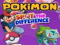 Cluiche Pokémon Faigh na difríochtaí ar líne Cluiche Pokémon Faigh na difríochtaí ar líne