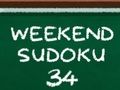 Cluiche Sudoku Deireadh Seachtaine 34 ar líne