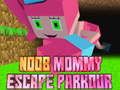 Cluiche Teacht as Má Noob Parkour ar líne