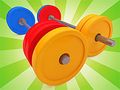 Cluiche Puignéal Barbell ar líne