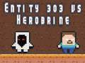Cluiche Aontas 303 i gcoinne Herobrine ar líne