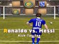 Cluiche Messi vs Ronaldo Kick Tac Toe ar líne