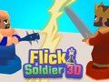 Cluiche Saighdiúir Flick 3D ar líne