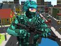 Cluiche C combat Pixel Ilghníomhach ar líne