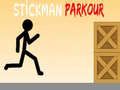Cluiche Parkour Stickman ar líne