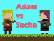 Cluiche Adam i gcoinne Sacha ar líne