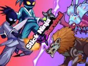 Cluiche Fógartha Ninja Stick ar líne