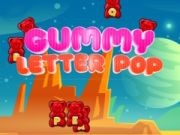 Cluiche Gummy Letter Pop ar líne