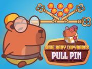 Cluiche Tiontaigh na capaillín capybara Pull Pin ar líne