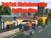 Cluiche Simhiltar Tiomána TukTuk Rickshaw sa Chathair ar líne