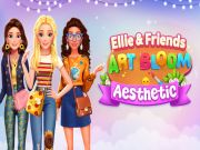 Cluiche Ellie agus cairde Art Bloom Aeistéitiúil ar líne