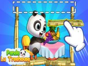 Cluiche Panda Lu Treehouse ar líne