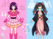 Cluiche Anime Doll- Cailín Cosplay DIY ar líne