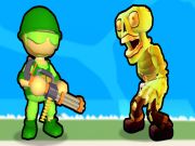 Cluiche Scriosadh Stickman Zombie ar líne