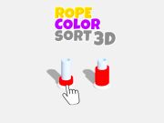 Cluiche Sórtáil dath rópa 3D ar líne