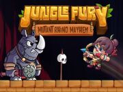 Cluiche Jungle Fury mutant Rhino Mayhem ar líne