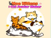Cluiche Kittens Moe Cat Avatar Maker ar líne