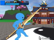 Cluiche OBBY Stickman ar Sord ar líne