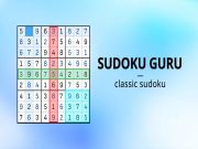 Cluiche Sudoku Gúrú ar líne