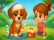 Cluiche Tarrtháil agus cúram puppy caillte ar líne