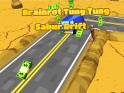Cluiche Brainrot Tung Tung Sahur Drift ar líne