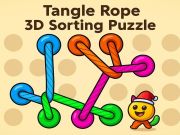 Cluiche Rope Tangle Hazel 3D: bhfreagra sórtála ar líne