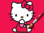 Cluiche Kitty dathú éasca ar líne