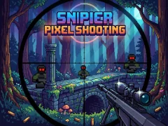 Cluiche Sniper Pixel Shooting ar líne