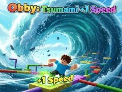 Cluiche Obbby: Tsunami +1 luas ar líne