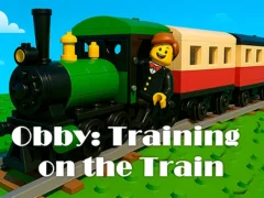 Cluiche Obby: Traenáil ar an Traein ar líne