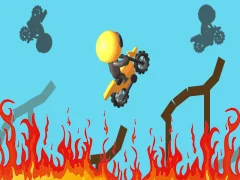 Cluiche Trialacha Moto Rush ar líne