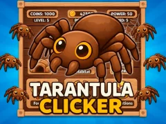 Cluiche Cluiche Tarantula Clicker ar líne
