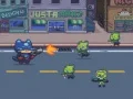 Cluiche Cat Gunner i gcoinne Zombis ar líne