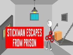 Cluiche Éalaíonn Stickman ón bpríosún ar líne