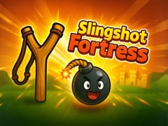 Cluiche Slingshot Fortress ar líne