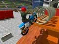 Cluiche Stunts Eictiomach ar Mótar Dirt ar líne