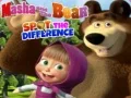 Cluiche Masha agus an Bear: Faigh na difríochtaí ar líne