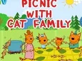 Cluiche Picnic le Teaghlach na gCat ar líne