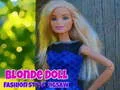 Cluiche Puicín stíl faisin bónad blond ar líne