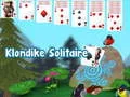 Cluiche Klondike Solitaire ar líne
