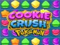 Cluiche Cookie Crush Pokémon ar líne