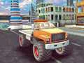 Cluiche Stuntanna Trucail Monster Racing Jeep saor in aisce ar líne