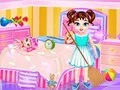 Cluiche Glanadh an Tí Gafa le Bébé Taylor ar líne Cluiche Glanadh an Tí Gafa le Bébé Taylor ar líne
