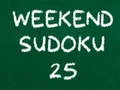 Cluiche Sudoku na deireadh seachtaine 25 ar líne