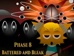 Cluiche Céim 8 Sprunki: Buailte & Geal ar líne