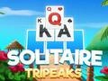 Cluiche Solitaire TriPeaks ar líne
