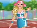 Cluiche Gúna Tenis Barbie ar líne Cluiche Gúna Tenis Barbie ar líne