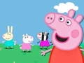 Cluiche Sleamhnán Peppa Pig ar líne Cluiche Sleamhnán Peppa Pig ar líne
