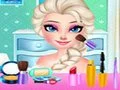 Cluiche Elsa: Maisiú Gúna agus Makeup ar líne