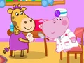 Cluiche Simúlóir Dochtúra Bréagán Hippo ar líne
